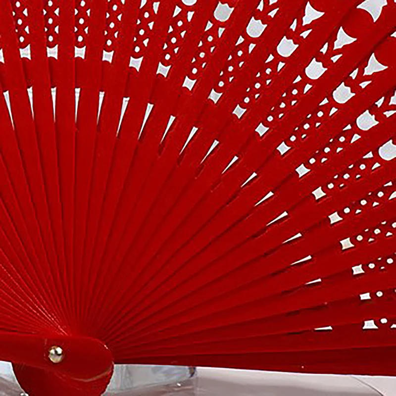 Description Picture 3 of itemFolding Fan Wood Spanish Fan for Dancing Printing Hand Folding Fan Home Decoration Ornaments Craft Gifts for Guest