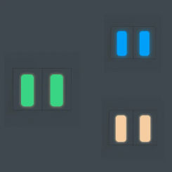 Glow in the Dark Switch Panel Button Sticker DIY Luminous Indicating Strip Night Light Wall Decorative Sticker Home Decor Decal