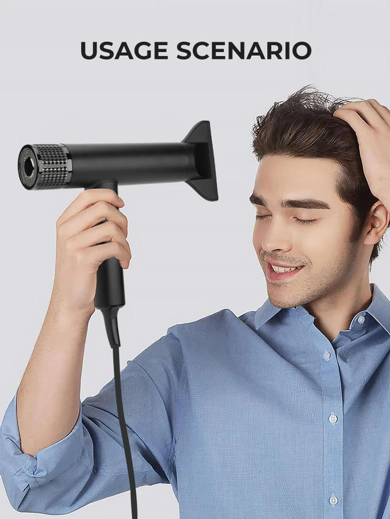 Description Picture 4 of itemVGR Leafless Hair Dryer Professinal Quick Dry 110000RPM Powerful Hair Dryer Brushless Direct Current Hair Dryer for Salon V-401