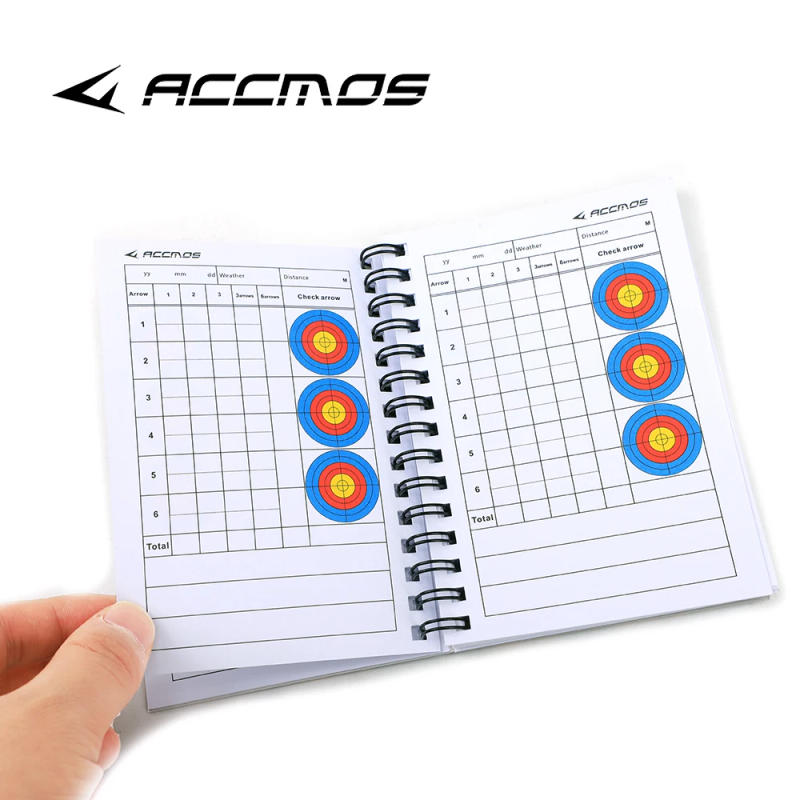 Description Picture 6 of itemACCMOS Archery Gift Pocket Scoring Book Target Marking Notebook