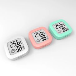Mini Electronic Thermohygrometer Temperature Humidity Monitor Temperature Measurement Instruments Weather Station for Home