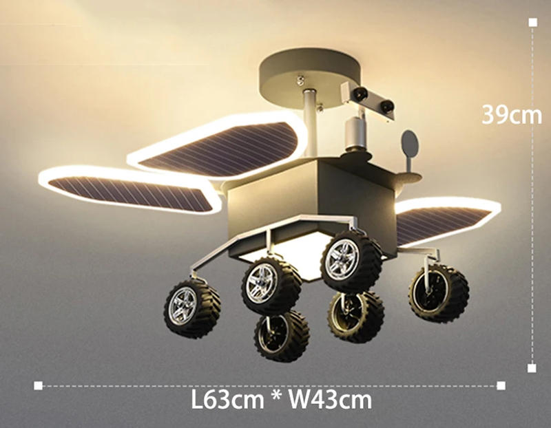 Description Picture 4 of itemModern ceiling fan lights, children's bedroom dining room ceiling fan lights, ceiling lights with led lights indoor lighting