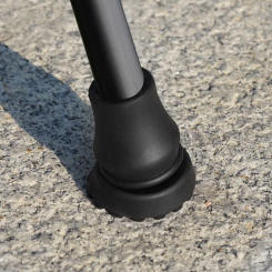 16-22mm Antiskid Walking Stick Crutch Cane Bottom Pads Cover Protector Climbing Hiking Trekking Pole Tip