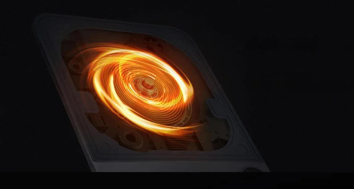 Description Picture 5 of itemXIAOMI MIJIA Ultra Thin Induction Cooker 2100w Power 23mm Slim Body Electric Frying Pan Stir Frying Tools Kitchen Appliances