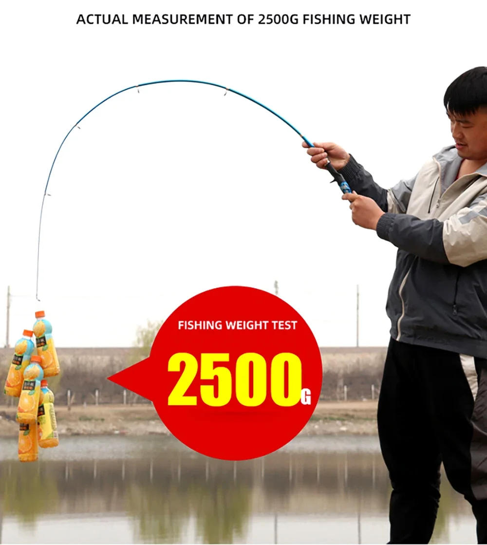 Description Picture 4 of itemLure Fishing Rod 1.3m/1.5M/1.8M Telescopic Spinning/Casting Carbon Fiber Fishing Pole Trout Feeder Carbon Fly Fishing Tackle