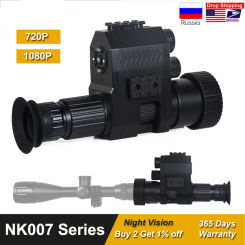 Megaorei Hunting Riflescope Night Vision Monocular Optics Infrared Camera Photo Video Recording 200-400M in Darkness NK007
