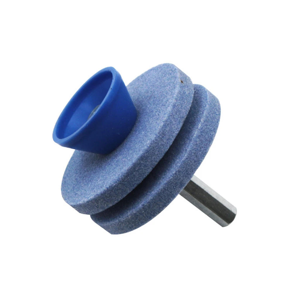 Description Picture 3 of itemLawn Mower Sharpener Four-layer Whetstone Lawnmower Blade Sharpener Grinding Universal Grinding Drill Tool Garden tools