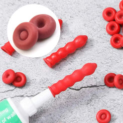 20*Caulk Cap Red Caulk Saving Cap -=Caulk -=Sealer Saver Open Caulking Tube Caulking Tips For Sealing And Preserving