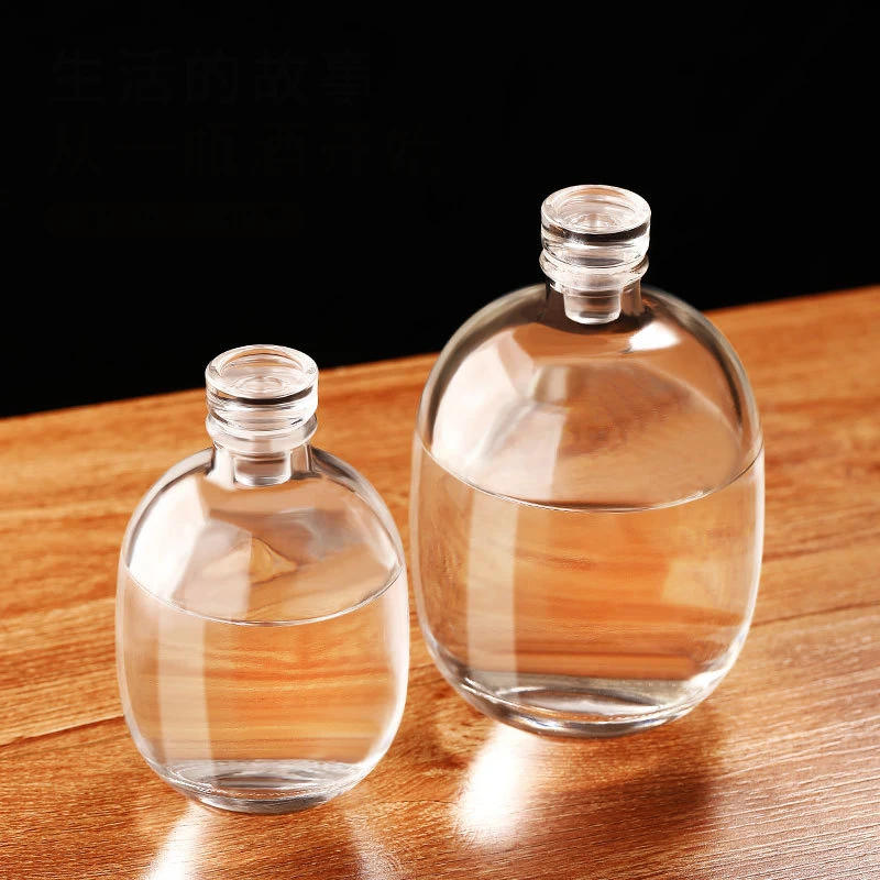 Description Picture 4 of itemClear/Matte classical party home lead-free glass bottle wine decanter barware
