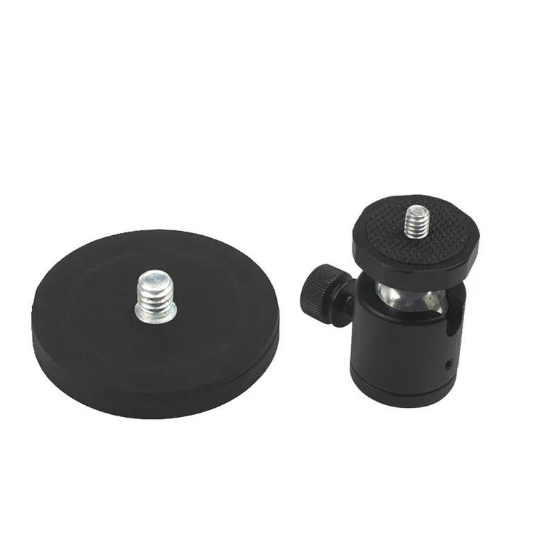 Description Picture 6 of itemStrong Magnetic Suction Cup 1/4 inch Screw Ball Head Mount Base Adapter for DSLR Camera Tripod Monopod Camcorder Light Stand