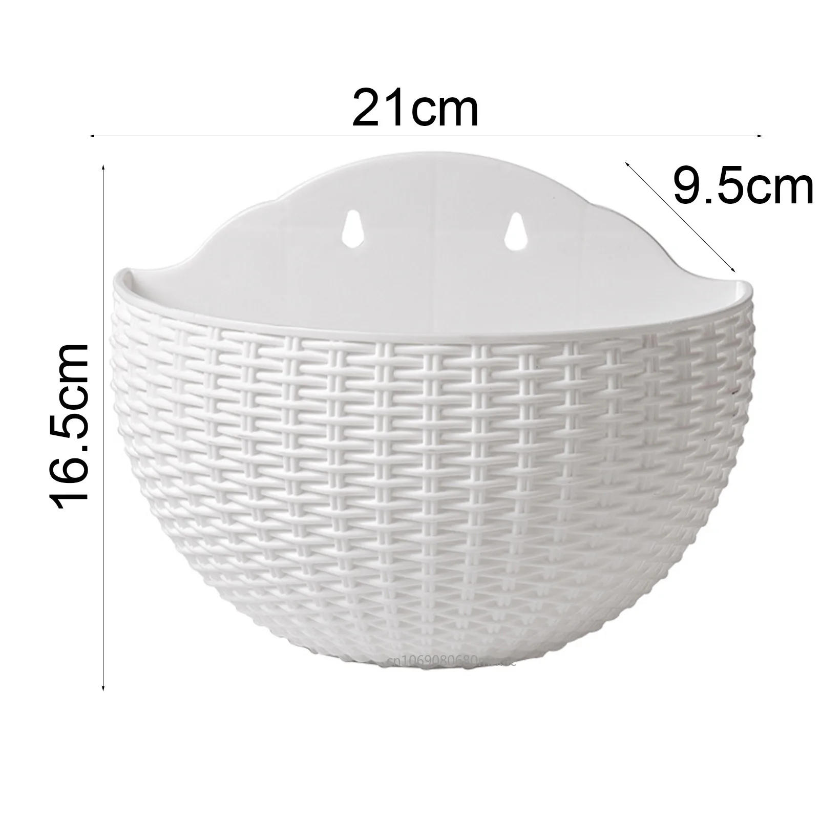 Description Picture 6 of itemFlower Pot Exquisite Wall-mounted Plastic Wall Hanging Basket Flowerpot for Outdoor Garden Balcony Decoration Planter