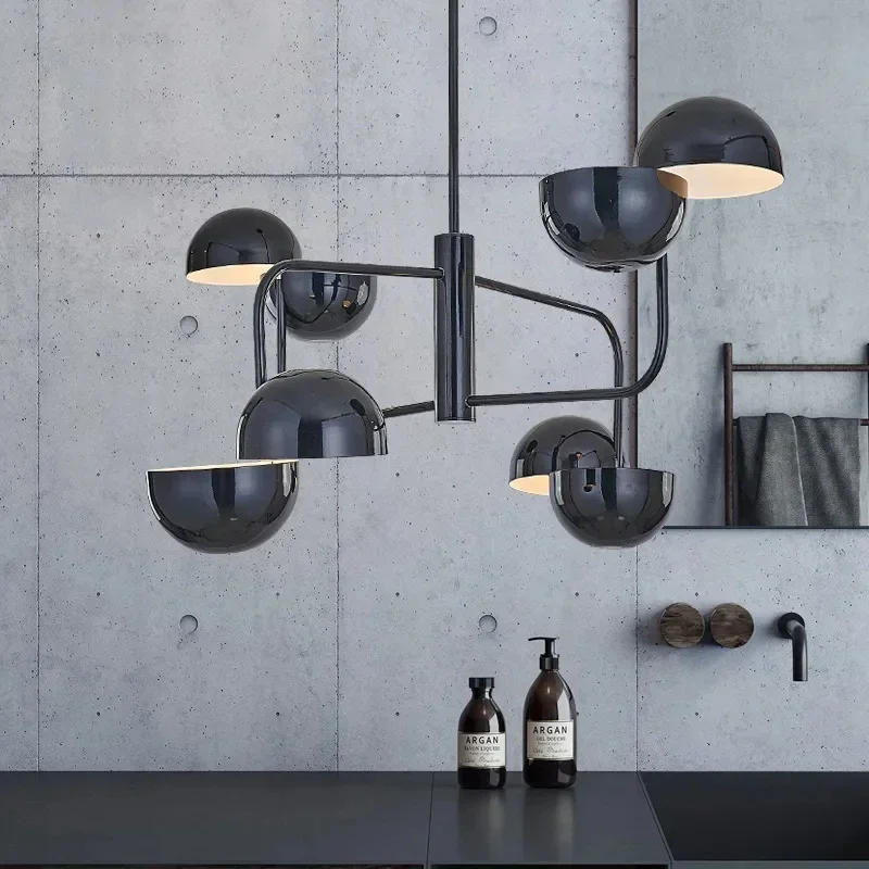 Description Picture 3 of itemPost modern abstract art chandelier model room living room study exhibition room shop window decoration chandelier pendant lamp