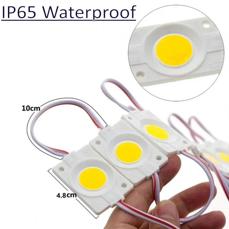 Description Picture 3 of itemLED Module 12V COB Light Advertisement Design Sign Backlight Shop Banner Waterproof IP65 COB White Red Green Blue Yellow 10pcs