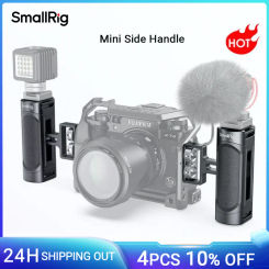 SmallRig Mini Side Handle For Universal Camera Cage Featuring Two 1/4" Thread Holes With 18mm Distance On The Side 2916
