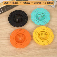 1 Sink Silicone Filter Bathroom Floor Drain Filter Sewer Filter Anti-Clogging Household Filter Easy To Clean