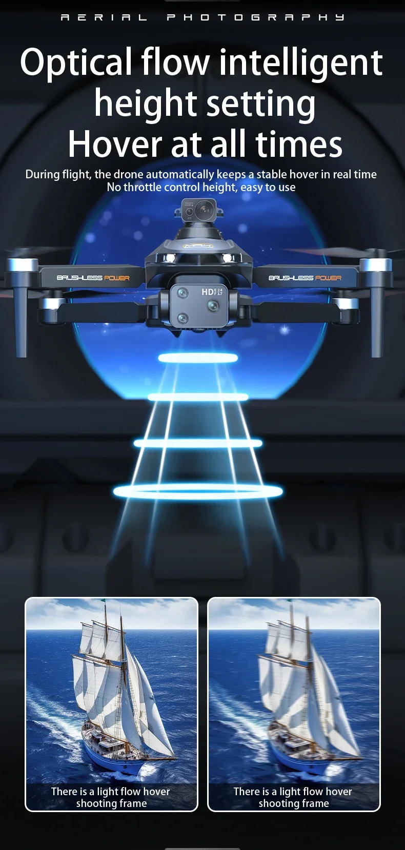 Description Picture 4 of item2024 New A22 Drone 8K 5G GPS Professional HD Aerial Photography Dual-Camera Omnidirectional Obstacle Avoidance Drone Original