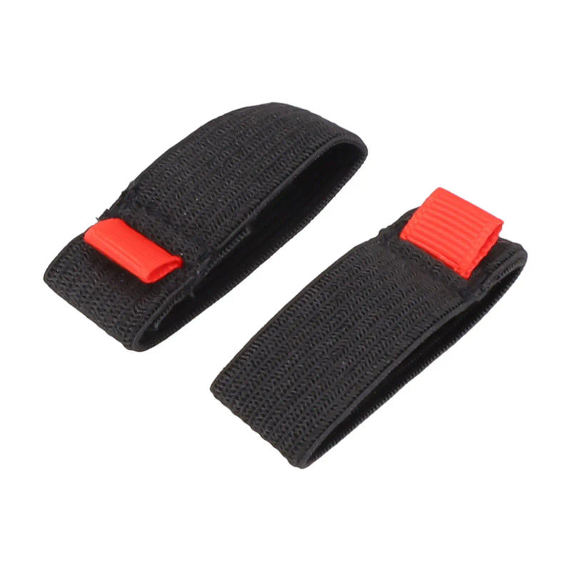 Description Picture 3 of item4pcs Black+Red S M L LL Elastic Fishing Spool Belt Reel Protection Belt Band Wheel Accessories High Quality