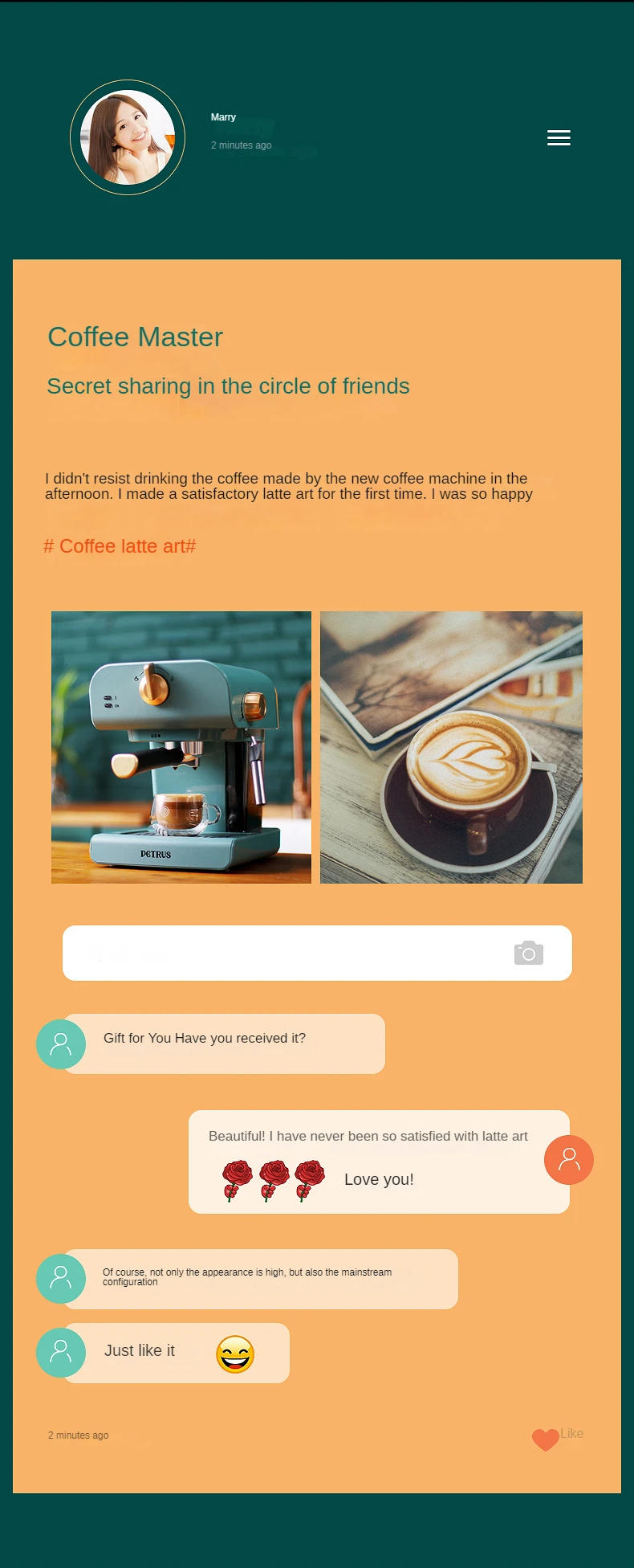 Description Picture 5 of itemRetro coffee machine home small fully semi-automatic Italian espresso commercial steam milk froth kitchen appliance