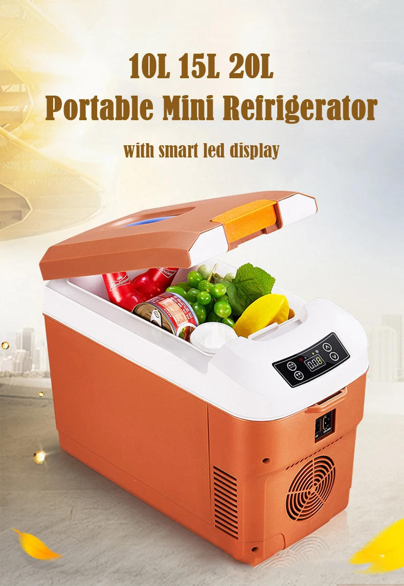 Description Picture 5 of item10L 15L 20L Mini Refrigerator Car Portable Fridge Freezer Cooler Warmer Dual Use Camping Caravan Bar Fridge