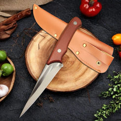 Stainless Steel Kitchen Knife Butcher Boning Knife Meat Fish Cutting Chef Sushi Knife Cleaver Fruit Paring Cutter Tools