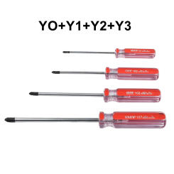 4Pcs Tri Wing 2.0mm Phillips. Screwdriver Y Screw Driver Nonslip Magnetic Tri-Wing Screwdriver Y0 Y1 Y2 Y3