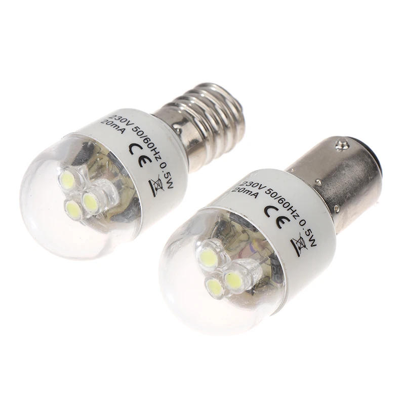 Description Picture 3 of item1pce Sewing LED Bulb BA15D/E14 Light Illuminate 0.5W AC 190-250W Lamp Home Sewing Machine