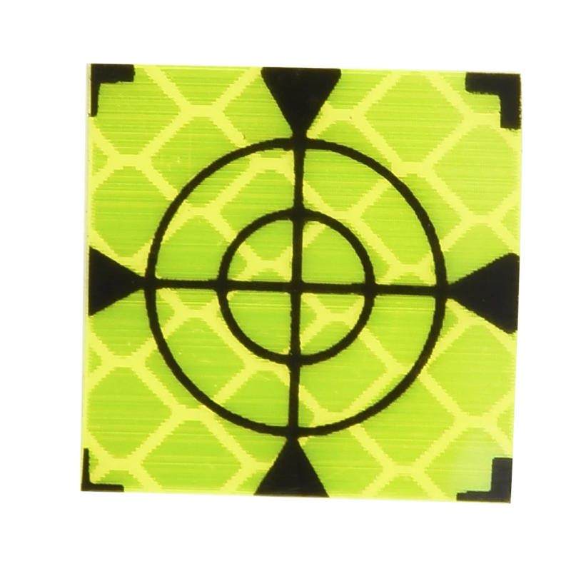 Description Picture 5 of item100pcs Total Station Reflector Prisms Sheet Total Station Parts Reflective Sticker Tape Target Measurement Fluorescent Tower