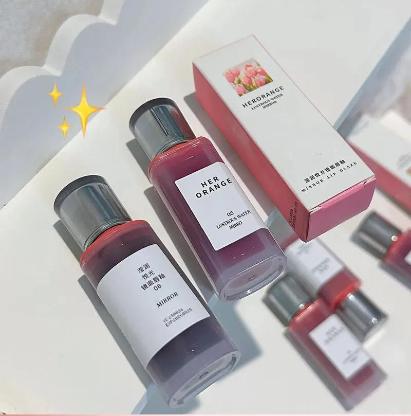 Description Picture 2 of itemHERORANGEYingrun YueguangLip Gloss Non-stick Cup Lipstick Long-lasting Waterproof Lipstick Matte Lip Glaze Affordable Lipstick