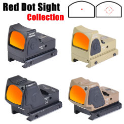 Red Dot Sight Glock Mini Rifle Scope Airsoft / Hunting Pistol Optics Reflex Sight with Glock Universal Mount Plate