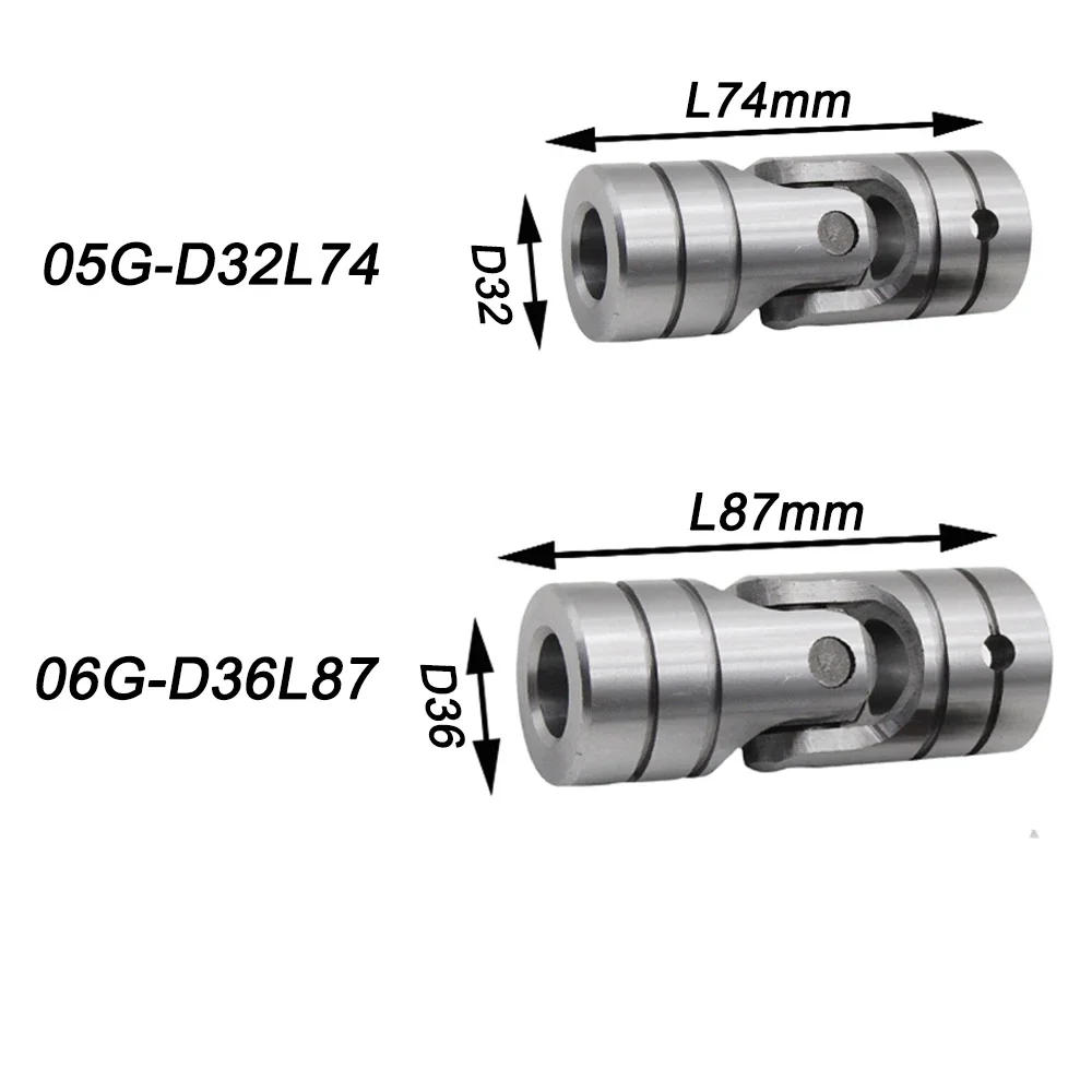 Description Picture 3 of item1PC Precision Cross-coupling Universal Joint Coupling Drilling and Tapping Machine Parts 40CR Stainless Steel Transmission Shaft