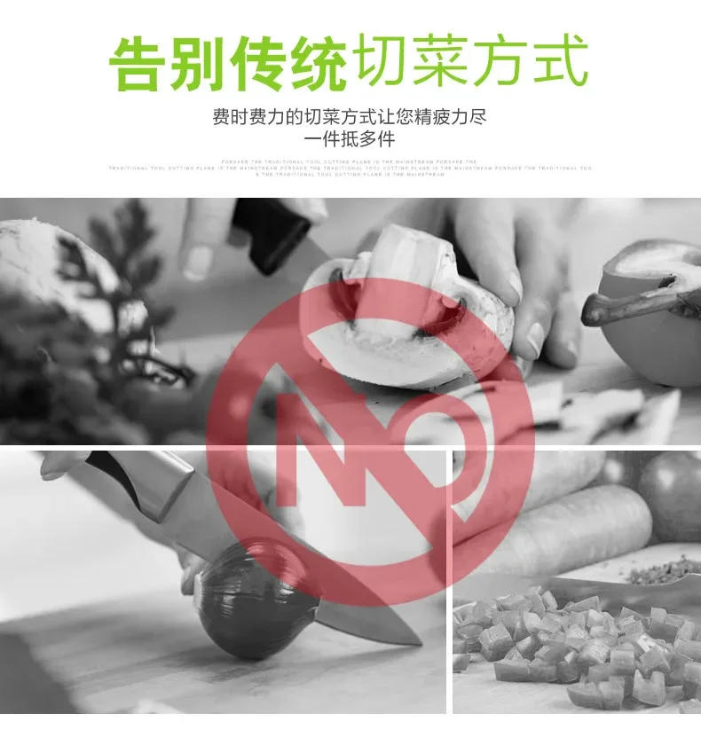 Description Picture 3 of itemMulti-functional Manual Stainless Steel Vegetable Cutter Slicer Household Potato and Fruit Grater Creative Kitchen Gadgets