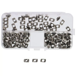 105pcs M3 M4 M5 2020 Series T Nut 3 Size Nickel Plated Carbon Steel T Bolt T Drop in 2020 Aluminum Extrusion Profile