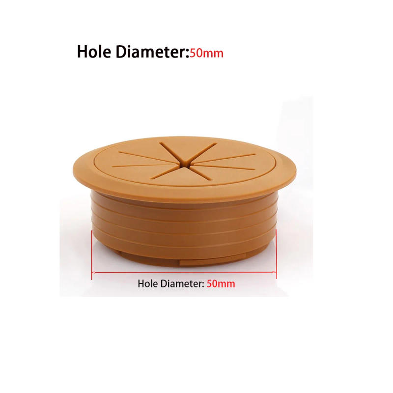 Description Picture 3 of itemComputer Office Desk Decoration Ring/Office Desk Wiring Hole Cover Plate Desktop Wiring Box Decoration Ring