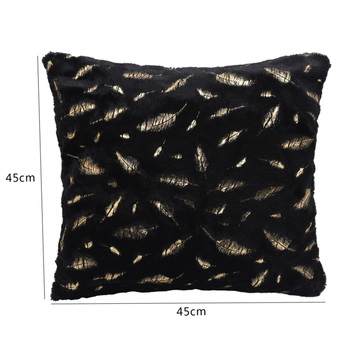 Description Picture 5 of itemNew Short Fleece Cushion Cover Plush Pillow Case Winter Warm Fluffy Sleeping Pillowcase Home Bed Cushion Pillow Cover 45*45cm