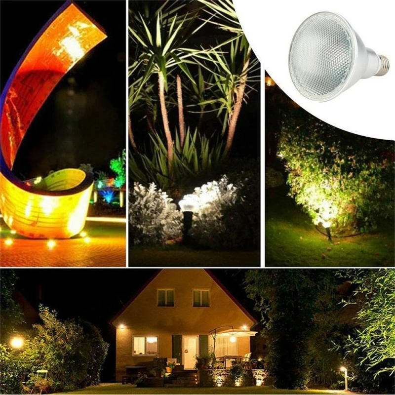 Description Picture 4 of itemMulticolor LED PAR Lamp 15/25W PAR38 PAR30 COD PAR Light Dimmable RGB E27 85-265V LED Spotlight Bulb Flood Lamp Remote Control