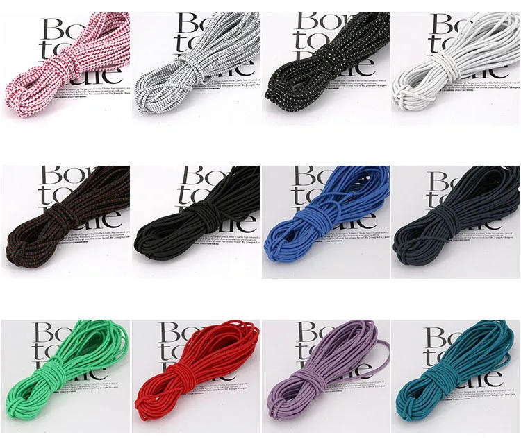 Description Picture 6 of itemElastic Cord Round 2.5mm High Elastic Rubber Cord Latex Wire Elastic Band Stretch Rope Garment Craft for DIY Sewing Accessories