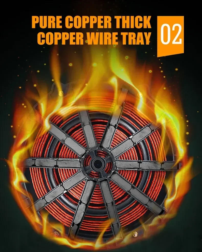 Description Picture 5 of itemCommercial Induction Cooker 5000w High-Power Concave Desktop Cooking Electric Stove With Dual Fan Cooling Cooking Appliances