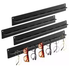 Self-adhesive Sunglasses Rack Shelf Organizer Wall Clear Acrylic Eyewear Display Glasses Storage Organizer  Sunglasses Display