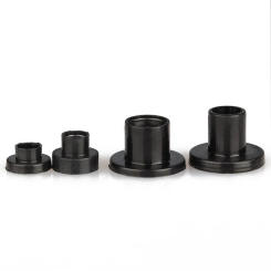 100-10Pcs M3M4M5M6M8M10M12 Screw Nylon Transistor Gasket The Step T-Type Plastic Washer Insulation Spacer Screw Thread Protector