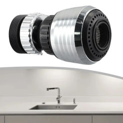 3 Mode Faucet 360-Degree Rotation Filter Extension Tube Shower Water Saving Taps Head Nozzle Universal Kitchen Accessories