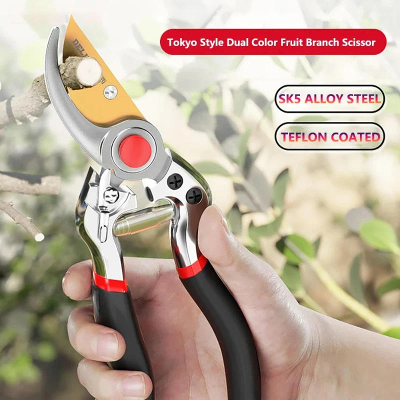 Description Picture 2 of itemGarden Scissors Alloy Steel Branch Shears Pure Metal Durable Flower Arrangement Tool Garden Professional Hand Tools Accessories