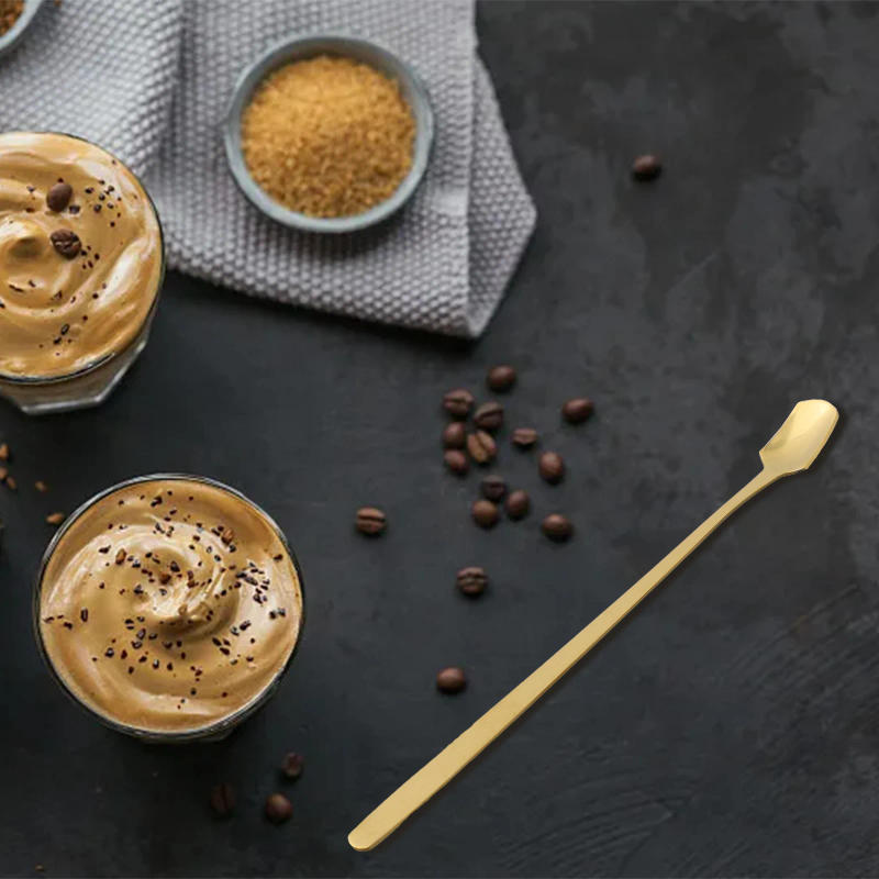 Description Picture 6 of itemLong Handle Bar Cocktail Mixing Spoons Stainless Steel Multi-size Drinks Muddler Stirrer Bartender Whisky Stir Rod Accessories