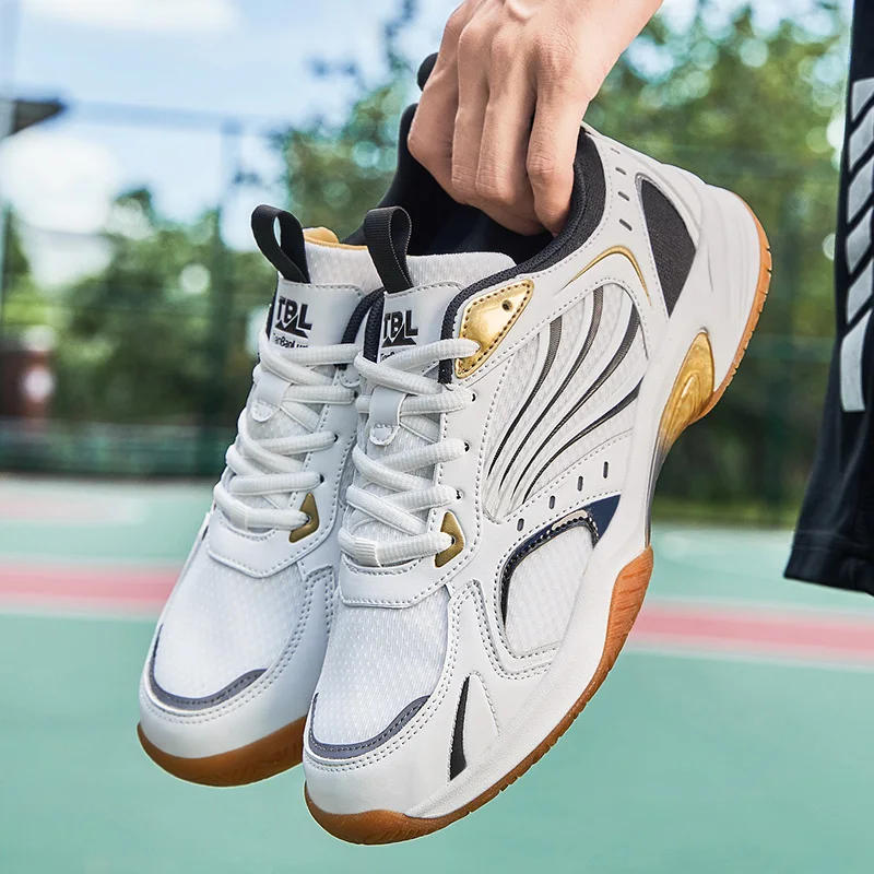 Description Picture 5 of itemProfessional wool shoes shock-absorbing and breathable rib bottom volleyball shoes table tennis shoes for boys and girls36-46