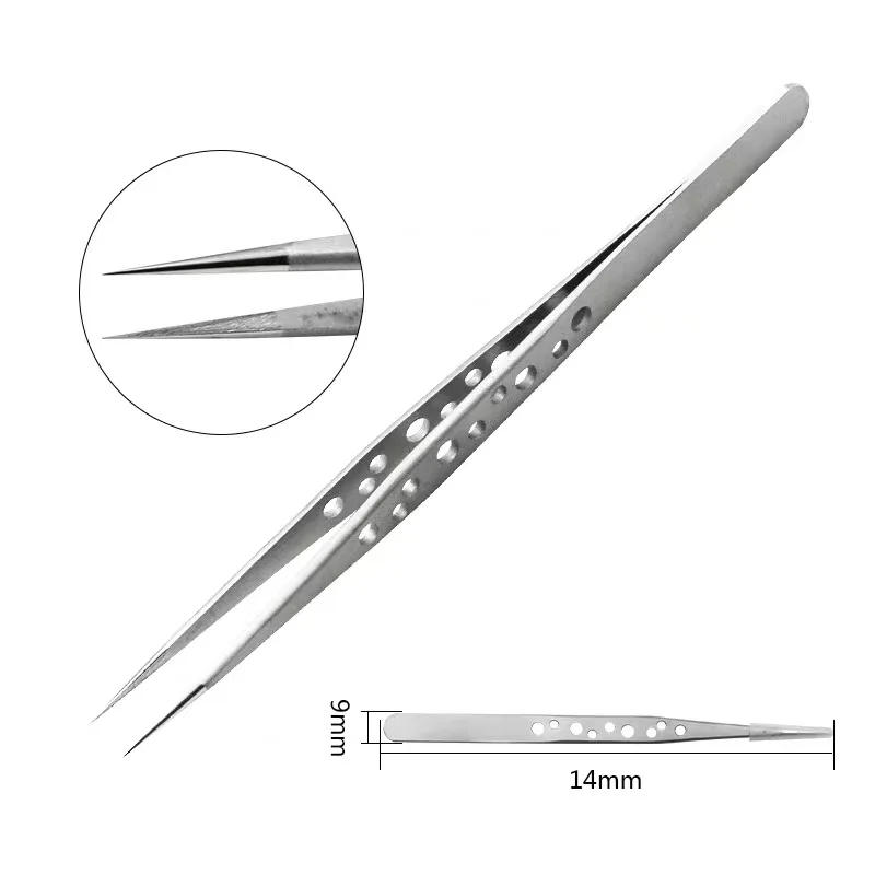 Description Picture 3 of itemPrecision Industrial Tweezers Anti-static Magnetic Stainless Steel Tweezers Set For Electronics Soldering Maintenance Hand Tools