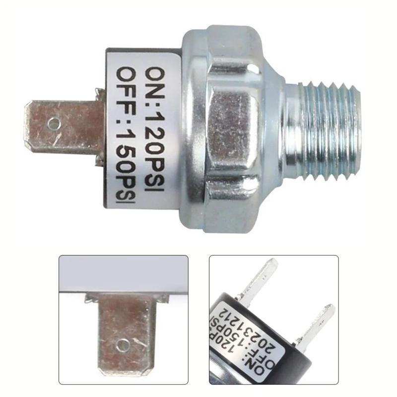 Description Picture 3 of itemMale Air Pressure Control Switch 120-150PSI 1/8NPT 170-200PSI1/4NPT  Air Compressor Valve Switch Pneumatic Parts