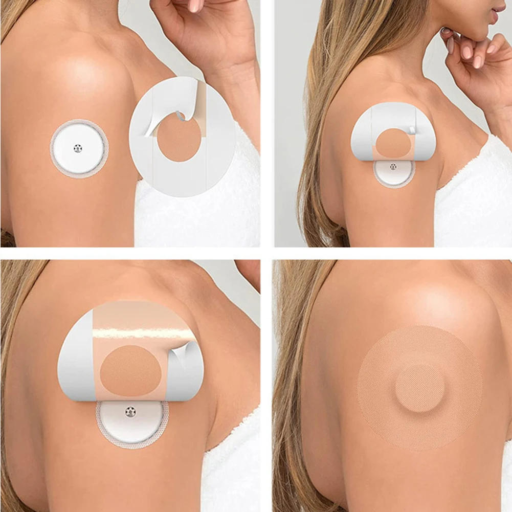 Description Picture 5 of itemBlood Glucose Moniton Probe Stick Sweatproof Stick Sensor Adhesive Patch Motion Trackless Invisible Fixed Adhesive Patches