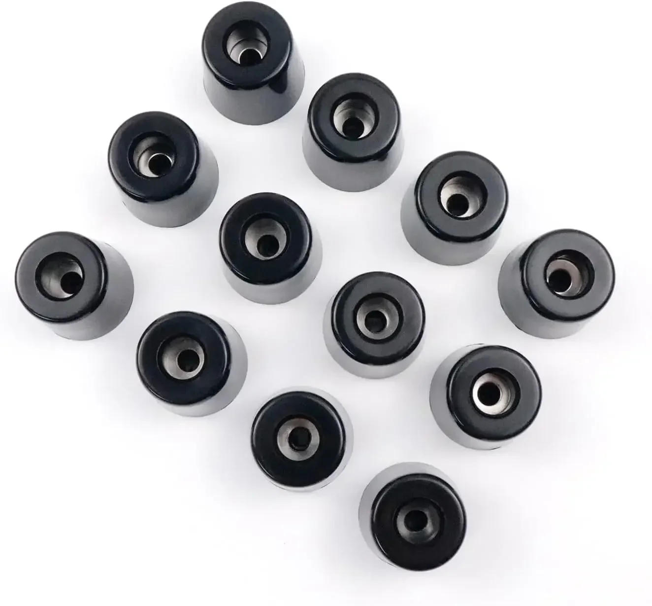 Description Picture 5 of item4/24Pcs Rubber Pads Floor Protectors Table Chair Furniture Leg Cover Speaker Cabinet Bottom Black Tips Absorber Non-slip Gasket