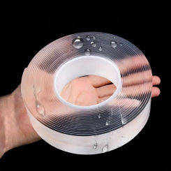 Reusable Multifunctional New Double-sided Nano Tape Washable High Viscosity Traceless Soft Acrylic Transparent Waterproof Tape