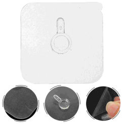 8 Pcs Rest Assured Picture Hanging Hook Photo Frame Hooks Frames Hangers Clock Nails Plastic Wall