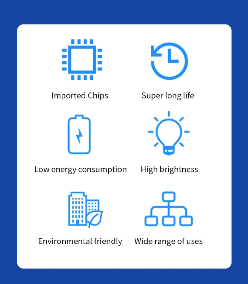Description Picture 3 of item100pc Super Bright SMD 5730 0.5W LEDs, 6000K/6500K, 150mA, PCB SMT, Replaces SMD 5630 for Enhanced Brightness